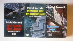 gebrauchtes Buch – David Gerrold – Der Jona-Zyklus kpl.3 Bücher - Die Reise der Jona - Sternenjagd - Inmitten der Unendlichkeit