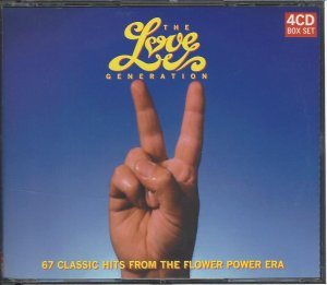 The Love Generation (4 CD). 67 Classical Hits From Flower Power Era