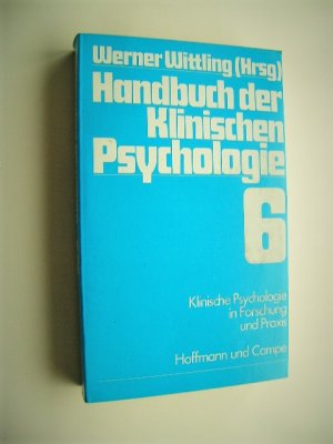 ISBN 3455092500 "Handbuch Der Klinischen Psychologie" – Erstausgabe Kaufen