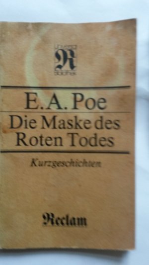 Die Maske des Roten Todes. Kurzgeschichten (UB, 147)