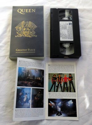 QUEEN - Greatest Flix II - VHS (1991)