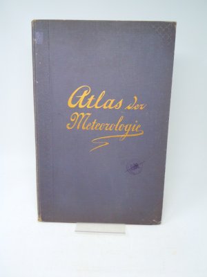 antiquarisches Buch – Hann, Julius Dr – Atlas der Meteorologie. 12 kolorierte Karten in Kupferstich mit 61 Darstellungen