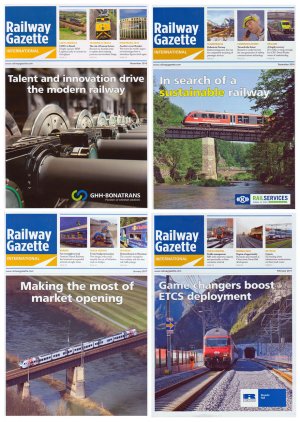 Railway Gazette, 12 Hefte, 2016 - 2018