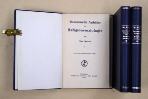 Gesammelte Aufsätze zur Religionssoziologie. [Bde. 1 - 3; zus. 3 Bde., komplett].