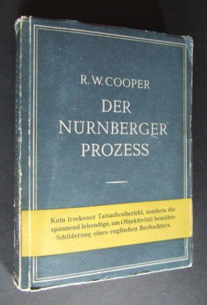 antiquarisches Buch – Cooper, Robert W – Der Nürnberger Prozess