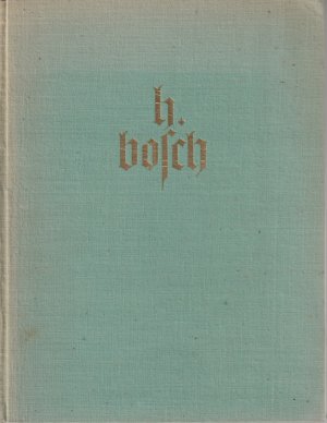 antiquarisches Buch – Kurt Pfister – hieronymus bosch