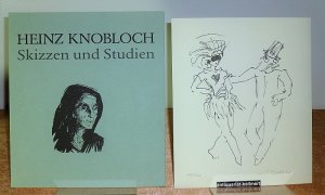 Skizzen und Studien. Mit einer vom Künstler numerierten und signierten (SIGNIERT) Grafik (Blattgröße ca. 18,5 cm x ca. 22 cm).