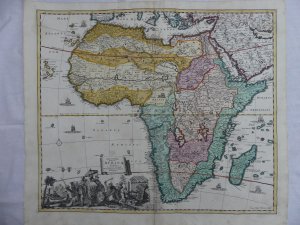 Accuratißima Totius Africae im Lucem producta per Jacobum de Sandrart