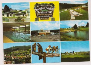 AK Color Lenzkirch Feriendorf Ruhbühl Restaurant Hochschwarzwald um 1970