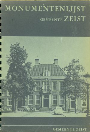 antiquarisches Buch – Gemeente Zeist (Hg – Monumentenlijst Gemeente Zeist