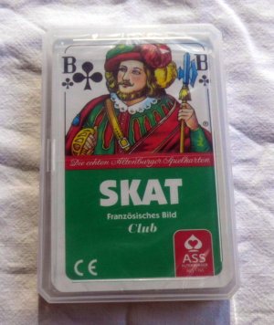 Skat Kartenspiel - Französisches Bild - ASS