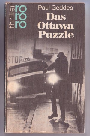 Bildtext: Das Ottawa Puzzle. Kriminalroman von Paul Geddes