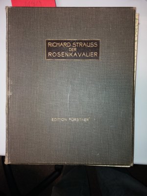 Der Rosenkavalier. Klavierauszug