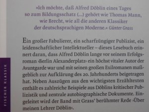 gebrauchtes Buch – Alfred Döblin – Das Lesebuch