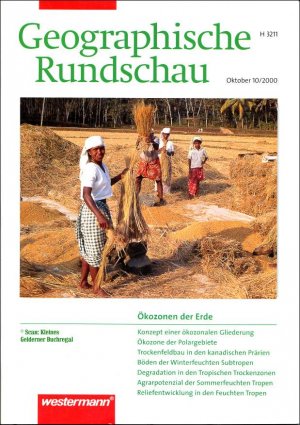 gebrauchtes Buch – geographische Fachzeitschrift – Geographische Rundschau 10/2000: ÖKOZONEN DER ERDE / mit Kartenbeilage