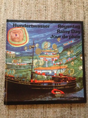 gebrauchtes Buch – Friedensreich Hundertwasser – Regentag /Rainy Day /Jour de pluie