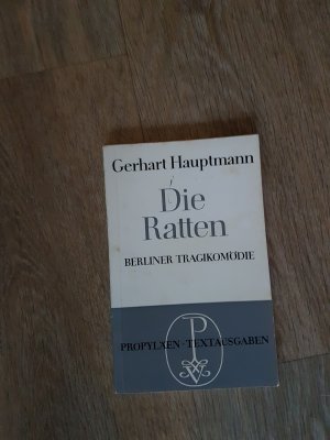 antiquarisches Buch – Gerhart Hauptmann – Die Ratten