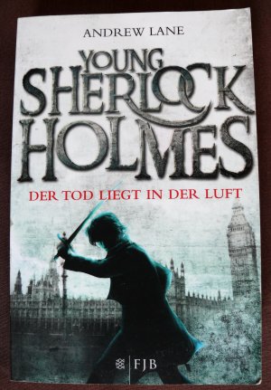 gebrauchtes Buch – Andrew Lane – Young Sherlock Holmes - Der Tod liegt in der Luft