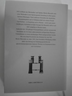 gebrauchtes Buch – Karsten Porezag – Hensoldt. Geschichte eines optischen Werkes in Wetzlar - Familien- und Gründungsgeschichte bis 1903