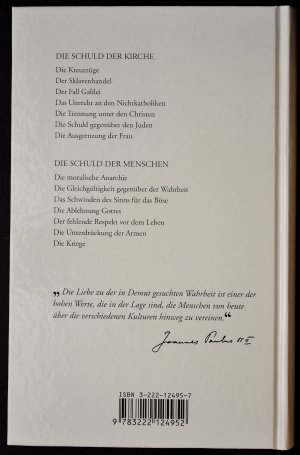 gebrauchtes Buch – Johannes Paul II – Wir fürchten die Wahrheit nicht. Der Papst über die Schuld der Kirche und der Menschen