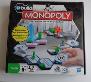 gebrauchtes Spiel – Monopoly u-build - Hasbro