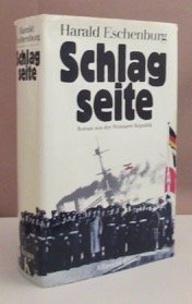 gebrauchtes Buch – Harald Eschenburg – Schlagseite. Roman aus der Weimarer Republik.