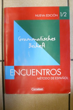 gebrauchtes Buch – Jochen Schleyer - Heike Malinowski - Dr – Encuentros método de espñol nueva edición 1 / 2 - Grammatisches Beiheft