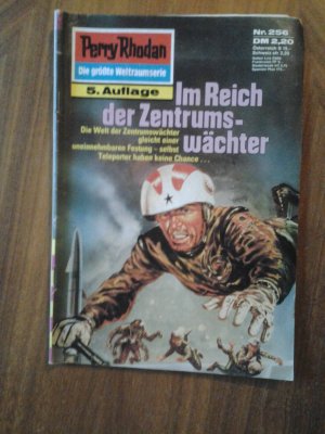 Perry Rhodan Risszeichnung Nr.256 Im Reich der Zentrumswächter 5.Auflage 1987