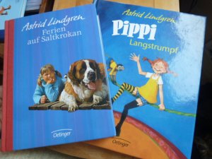 gebrauchtes Buch – ASTRID LINDGREN – 2 xxx   ASTRID LINDGREN Pippi Langstrumpf Ferien auf Saltkrokan