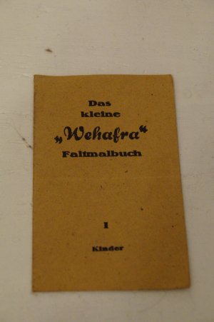 Das kleine WEHAFRA Faltmalbuch 1 Kinder