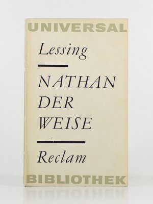 antiquarisches Buch – Gotthold Ephraim Lessing – Reclams Universal-Bibliothek Band 3: Nathan der Weise