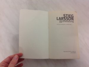 gebrauchtes Buch – Stieg Larsson – Verblendung (1)