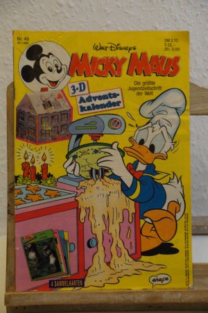 gebrauchtes Buch – MICKY MAUS  Band Nr. 49, 1992