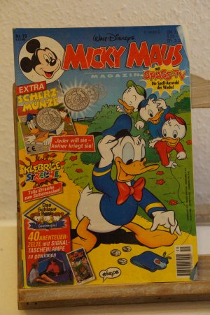 gebrauchtes Buch – Walt Disney – Micky Maus Nr. 19/1995