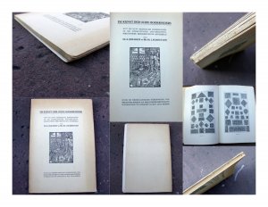 De kunst der oude boekbinders. XVde en XVIde eeuwsche boekbanden in de Utrechtsche Universiteitsbibliotheek, beschreven en afgebeeld door Dr. A. Hulshof […]