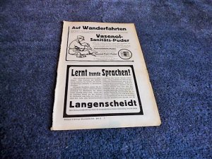 antiquarisches Buch – Konvolut von 5 Blättern Zeitschriftenwerbung Inserate WW1 : Vasenol-Sanitäts-Pulver/Emser Wasser/Engelhards Dialon/ Leibnitz Keks/G.M. Pfaff Kaiserslautern/Pinofluol / Benz Autiomobile/ Kalodont Zahncreme und usw.