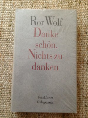 Danke schön. Nichts zu danken