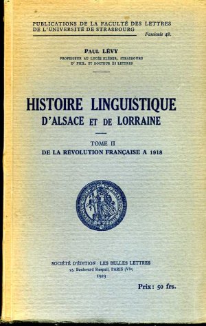 Histoire linguistique d