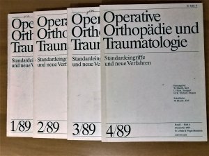 gebrauchtes Buch – W. Blauth – Operative Orthopädie und Traumatologie Jahrgang 1989