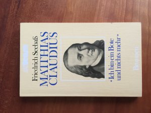 gebrauchtes Buch – Friedrich Seebass – Matthias Claudius