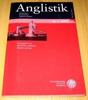 Anglistik: Mitteilungen des Deutschen Anglistenverbandes 14.1.2003