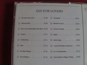 gebrauchter Tonträger – Bruno Bertone Sound Orchestra – SAX FOR LOVERS