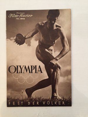 Illustrierter Film-Kurier Nr. 1984. Olympia - Fest der Völker. Der Film von den XI. Olympischen Spielen Berlin 1936. Tobis Cinema Film.
