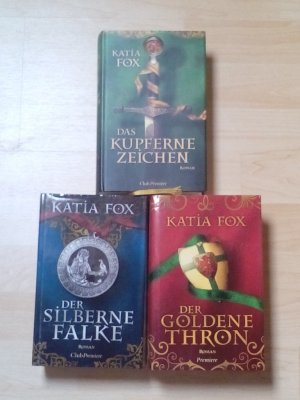 Mittelalter-Trilogie (komplett) - Das kupferne Zeichen + Der silberne Falke + Der goldene Thron