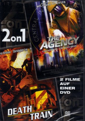 2on1- The Agency/Death Train- Pierce Brosnan- 2 Filme auf einer DVD - (NEU/OVP)