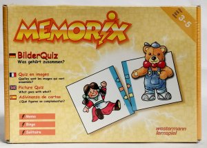 MEMORIX BilderQuiz 2000 Westermann Lernspielverlag - ab 3 Jahren - für 1 - 8 Spieler - Spieldauer ca 20 Minuten