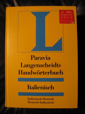 gebrauchtes Buch – Reininger, A; Cicoira – Langenscheidts Handwörterbuch Italienisch–Deutsch-Italiensch