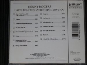 gebrauchter Tonträger – Kenny Rogers – Have I told you lately that i love you