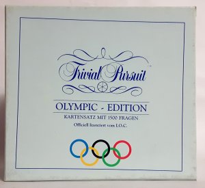 Trivial Pursuit Olympic-Edition - Kartensatz mit 1500 Fragen 1992 Parker - ab 15 Jahren - für 2 und mehr Spieler