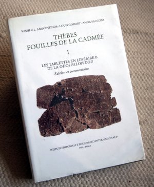 Thebes Fouilles De La Cadmee I Les Tablettes En V L Aravantinos Buch Gebraucht Kaufen A02m8a5801zzk